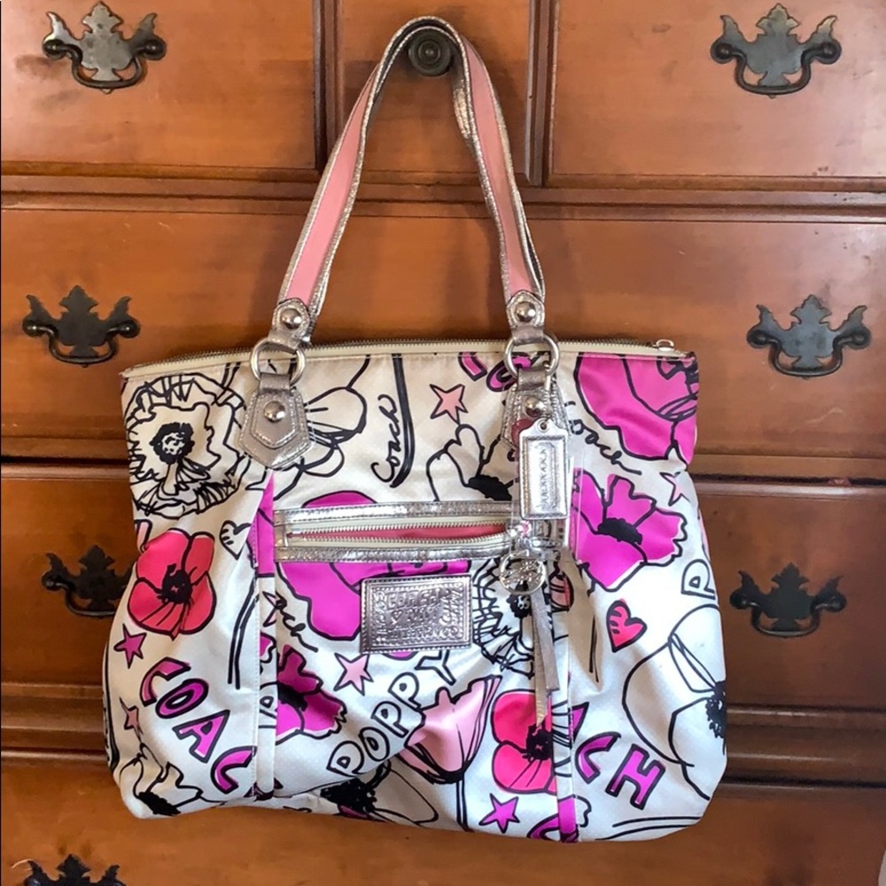 Coach Poppy tote